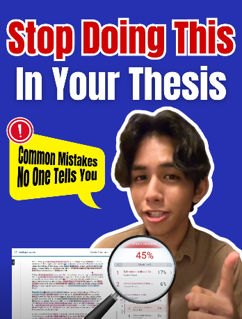 Common thesis mistakes guidance