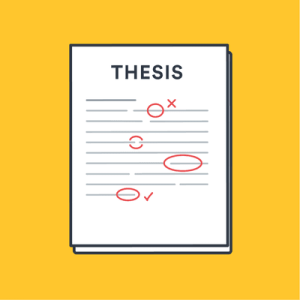 Thesis, form 